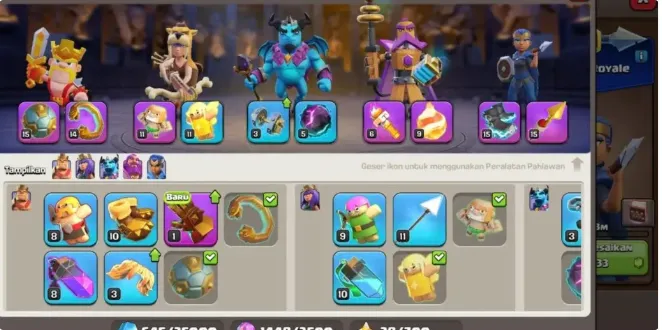 COC291 TH16 Good Platoon Donation Epic GG Gear BK42 AQ64 Minion Prince35 Warden29 Champ25 Gems425 Builders5 BBH10